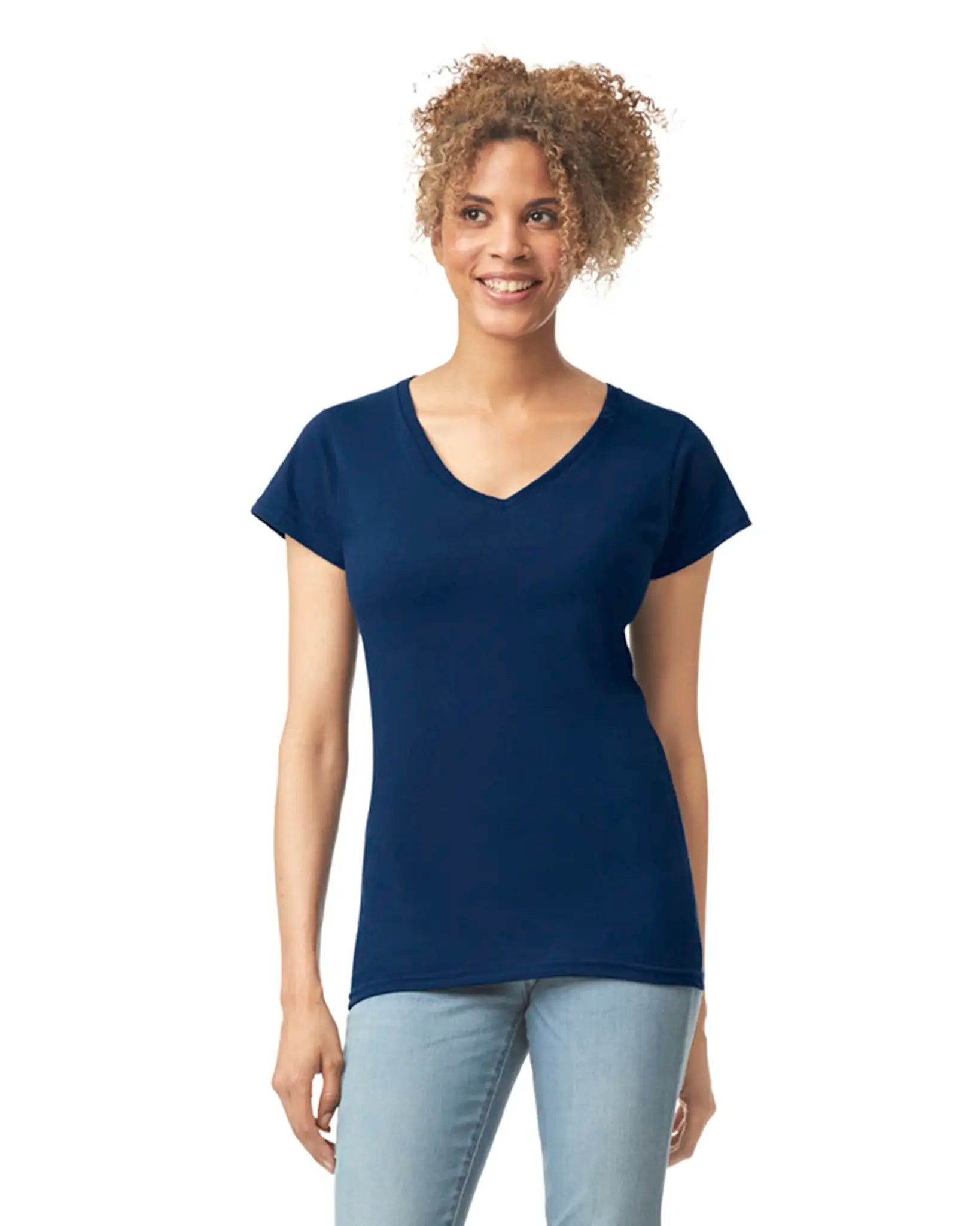 all-groups Women's Softstyle V Neck T-Shirt
