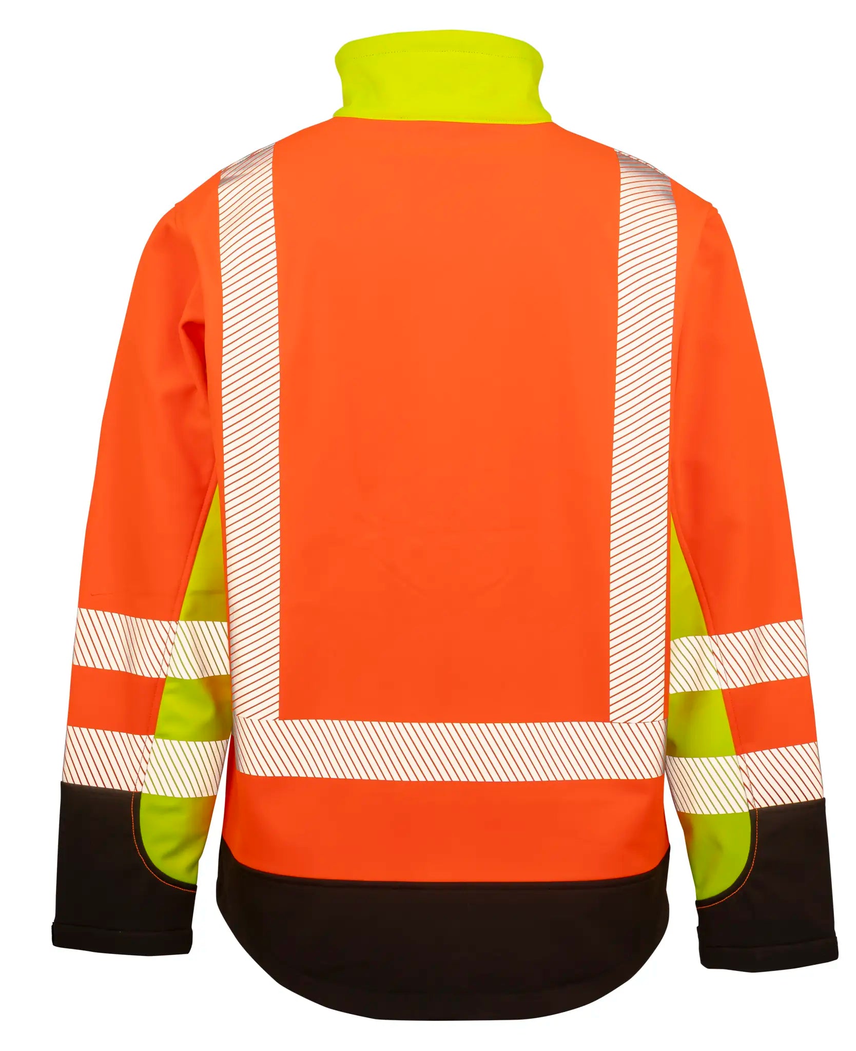 all-groups Men's Recycled 3 Layer 3 Tone Safety Softshell Jacket