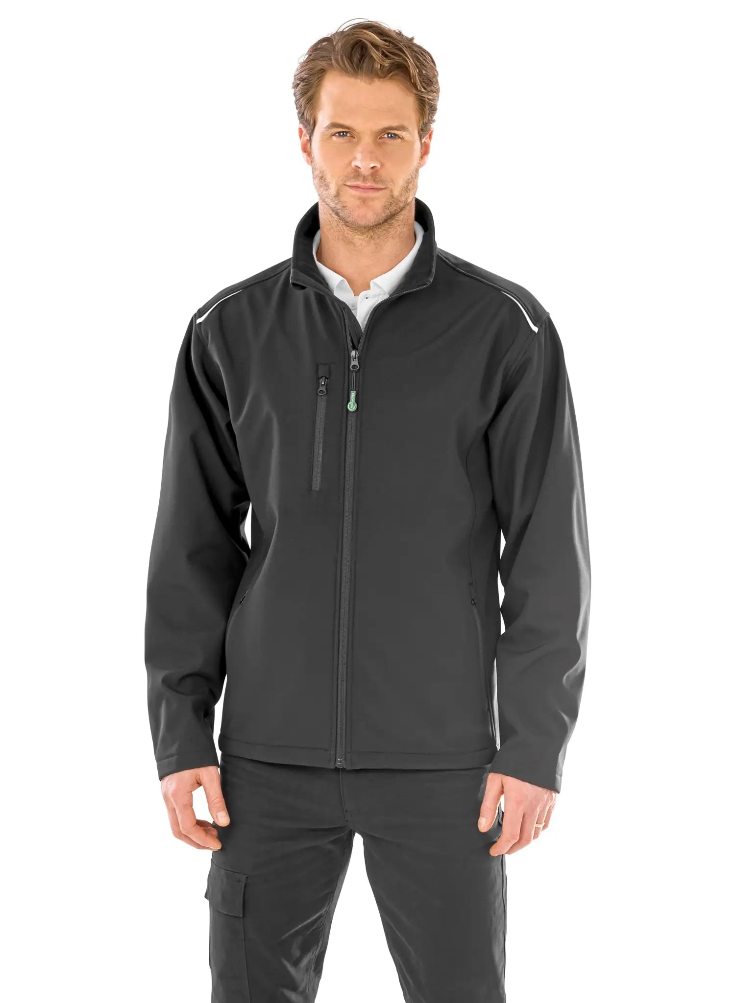all-groups Men's Recycled 3 Layer Softshell Jacket