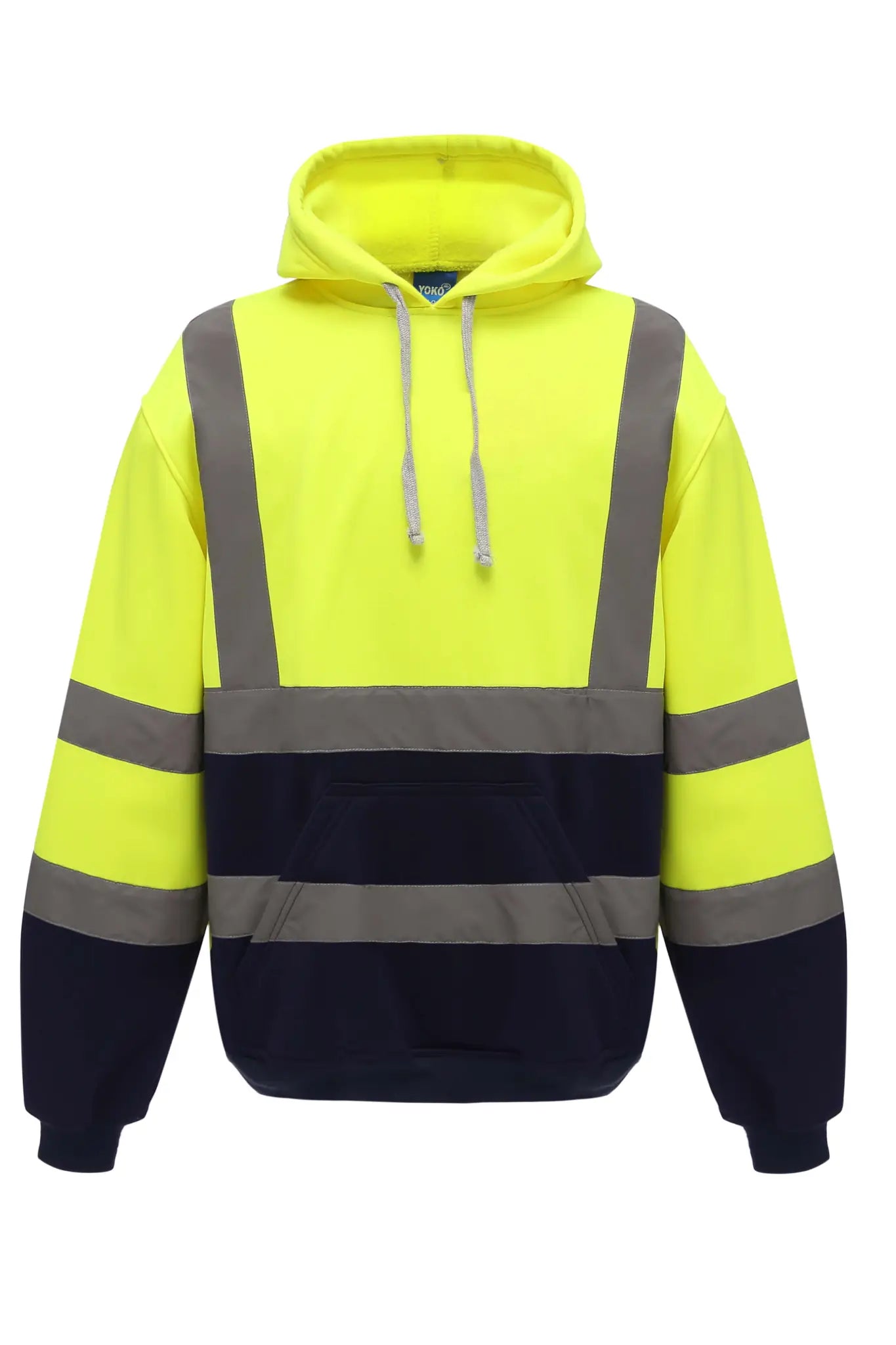 all-groups Men's Hi Vis Pull Over Hoodie