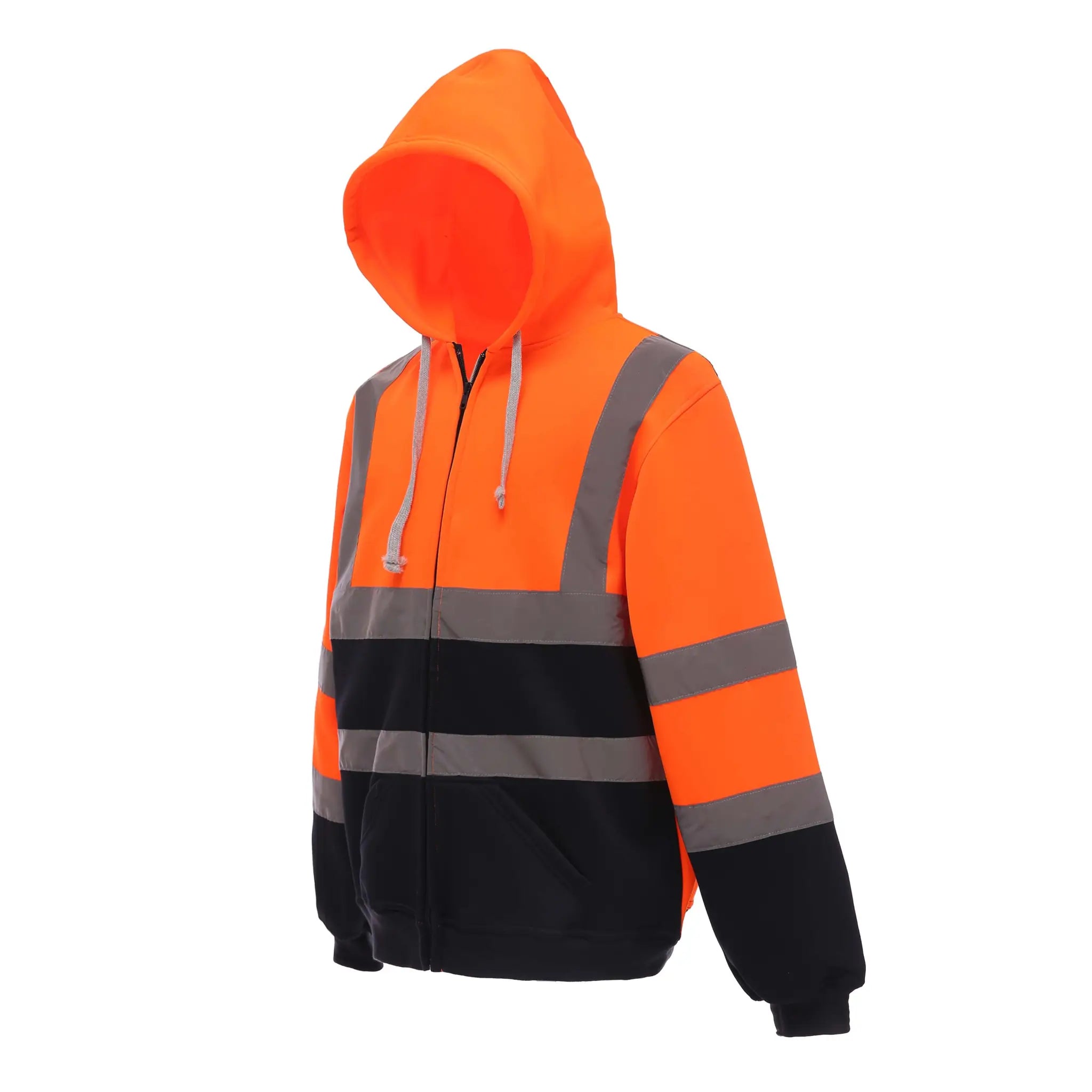 all-groups Men's Hi Vis Zip Hoodie