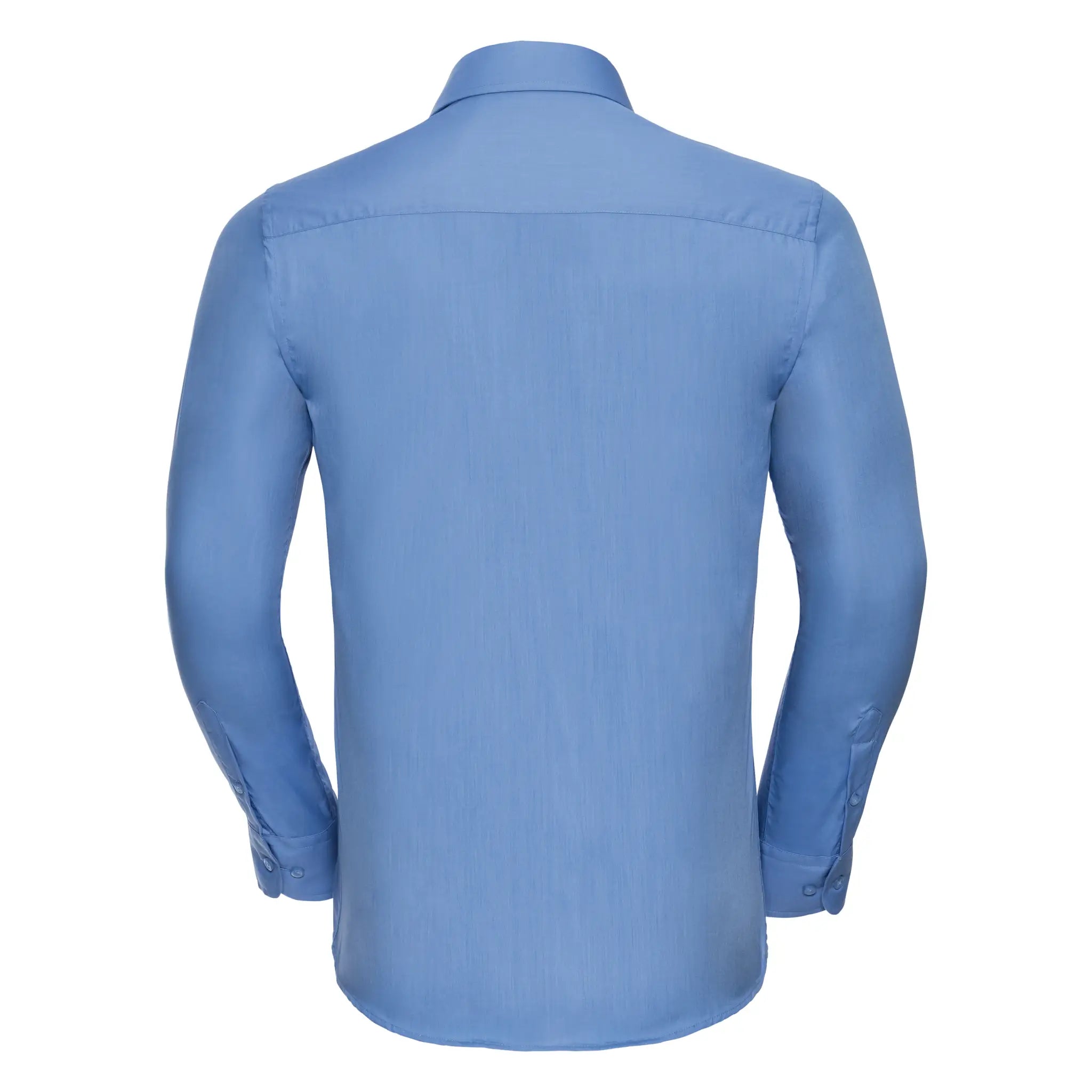 all-groups Men's Long Sleeve Tailored Polycotton Poplin Shirt