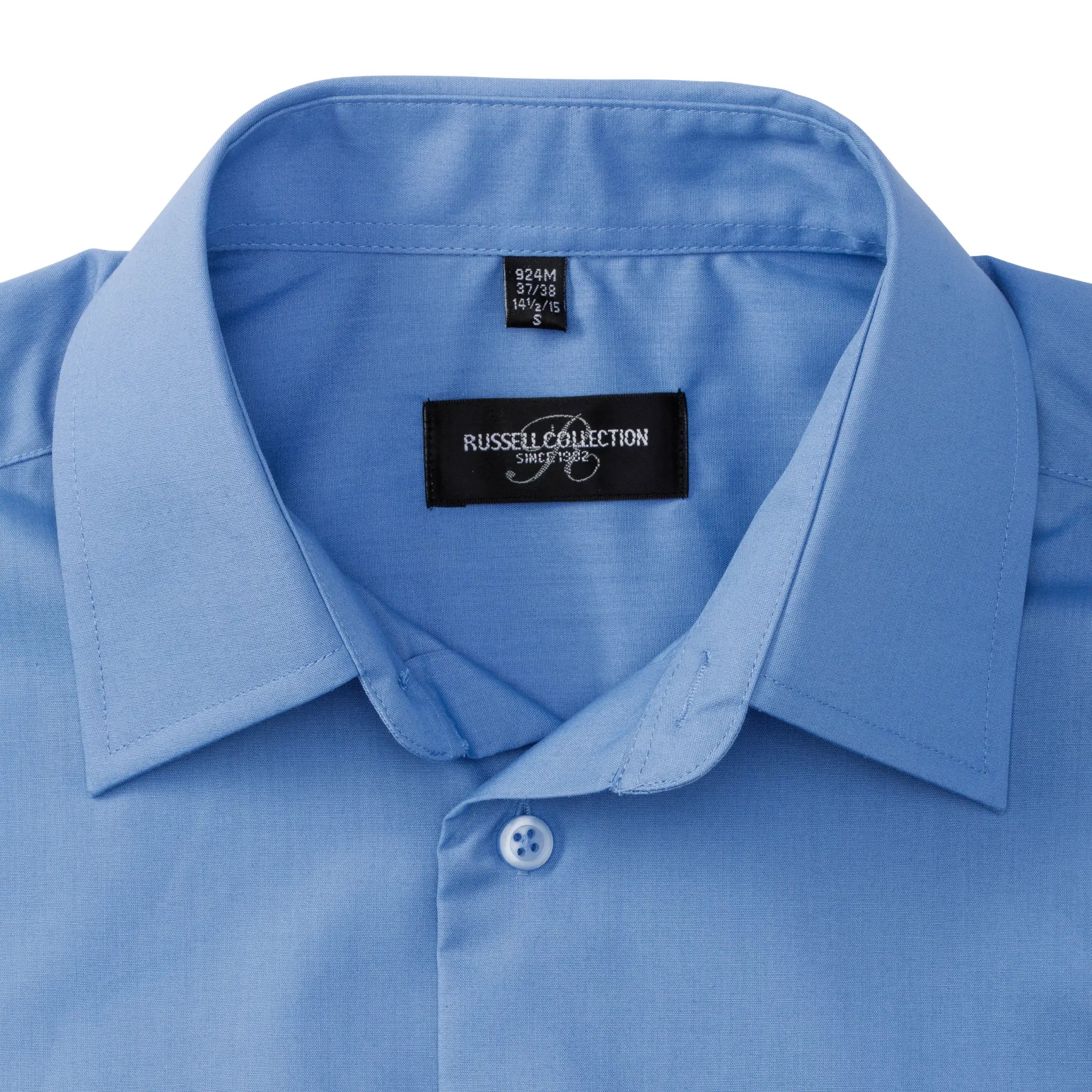 all-groups Men's Long Sleeve Tailored Polycotton Poplin Shirt