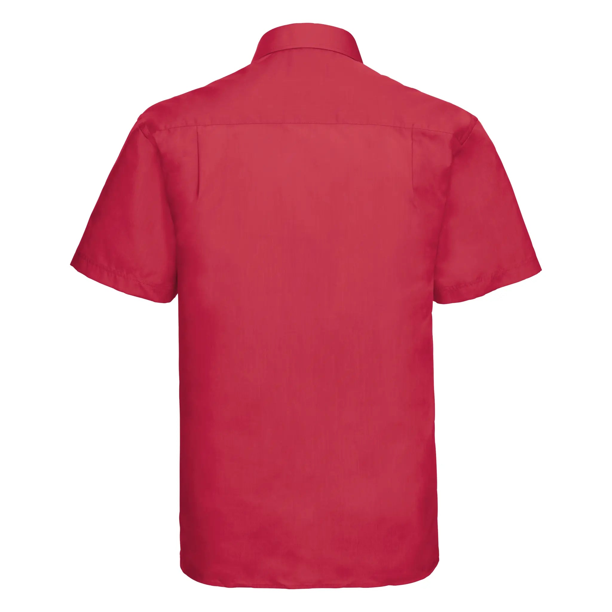 all-groups Men's Short Sleeve Classic Polycotton Poplin Shirt
