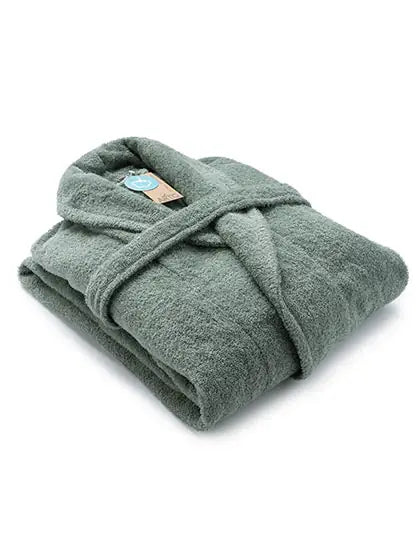 Unisex Bathrobe Shawl Collar