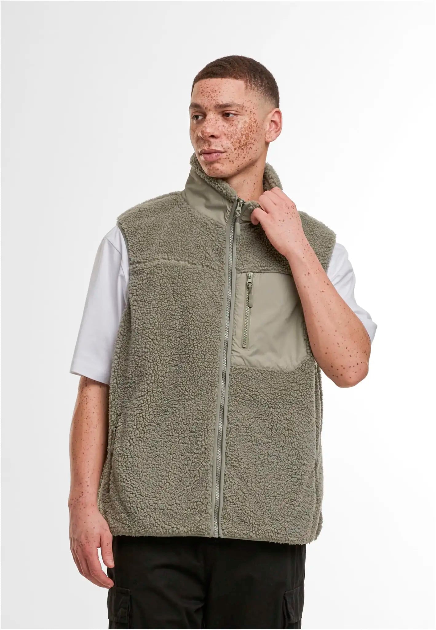 all-groups Unisex Bonded Sherpa Vest