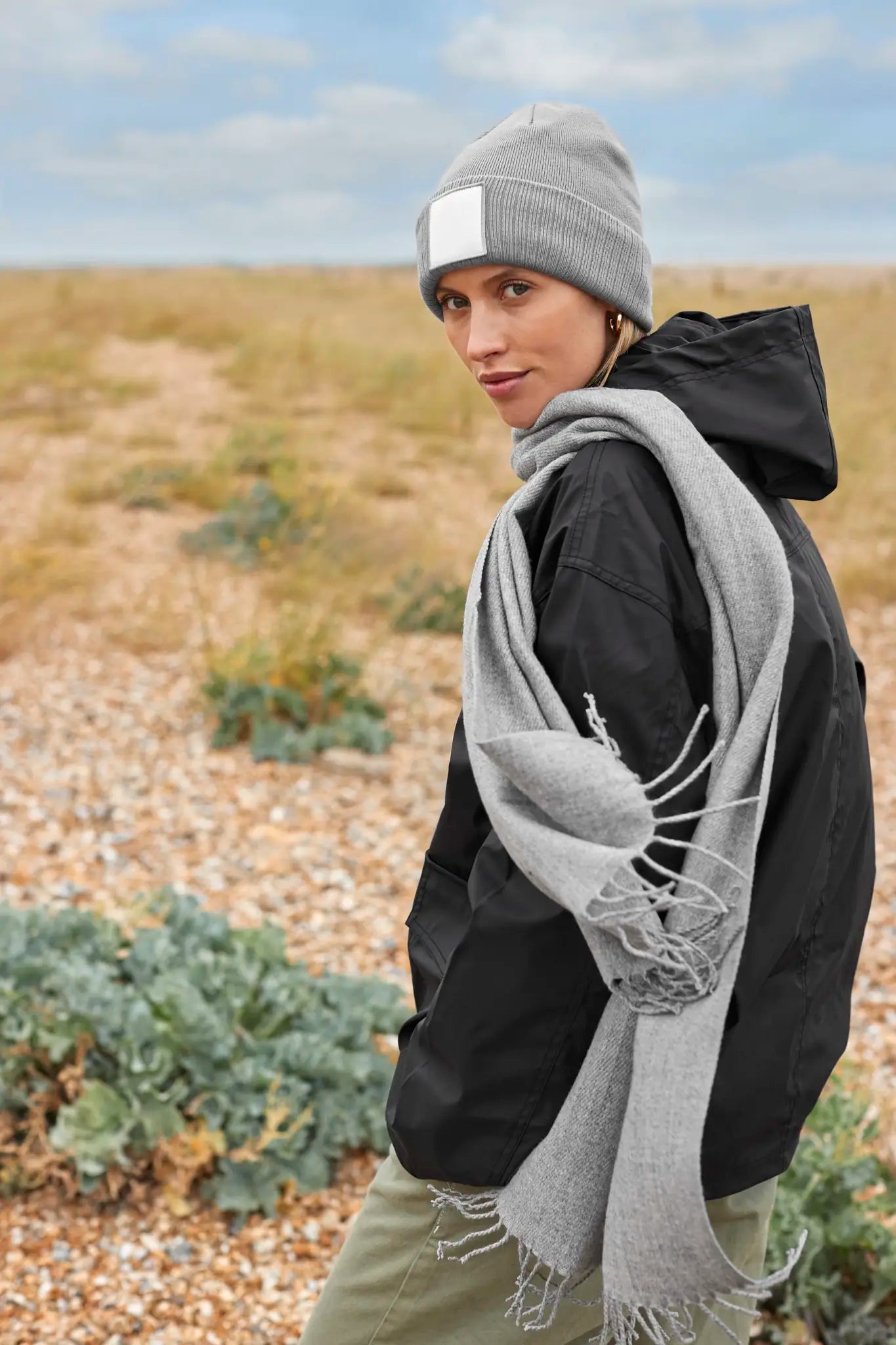 all-groups Appliqué Patch Beanie