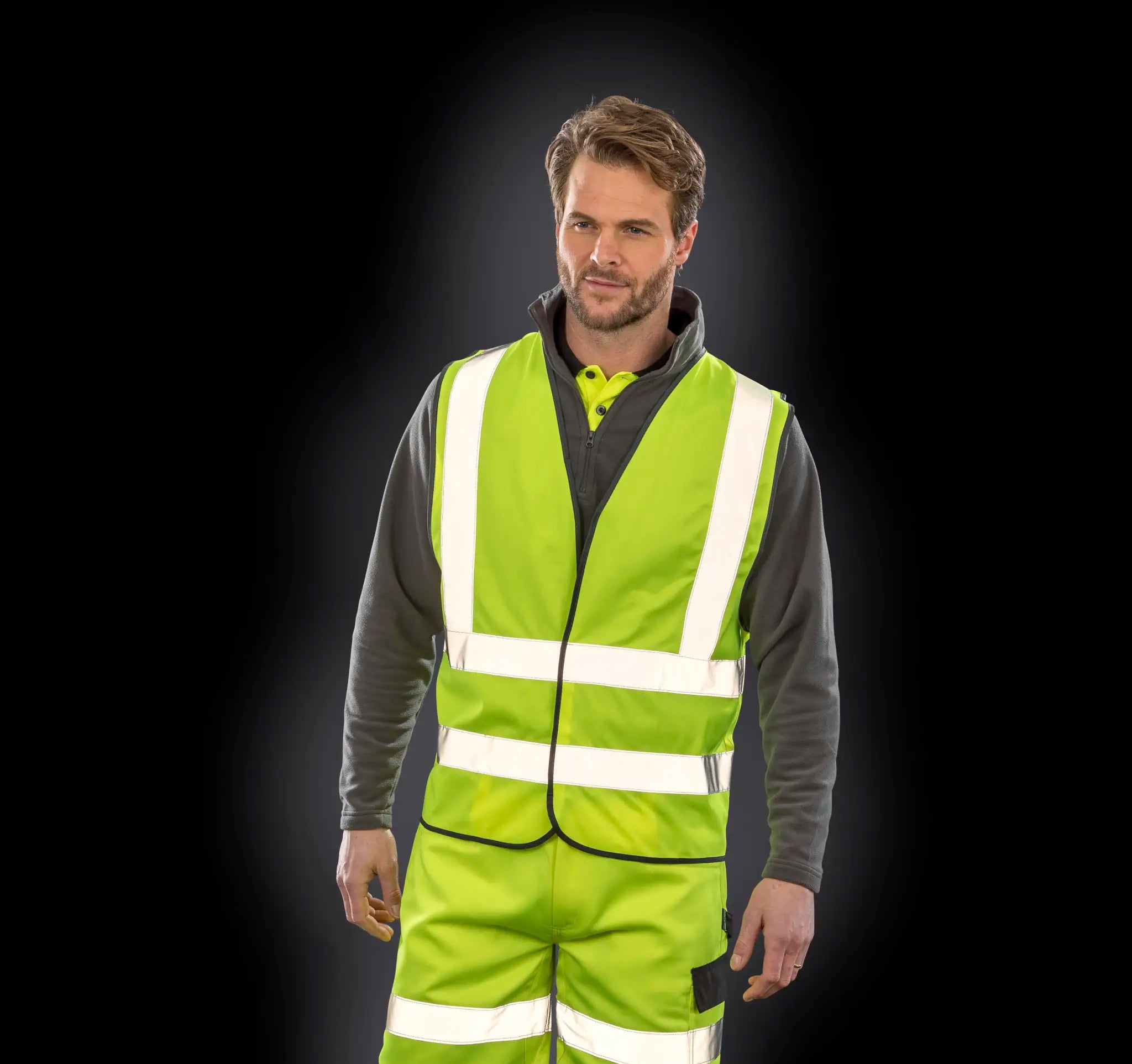 all-groups Unisex High Vis Motorway Vest