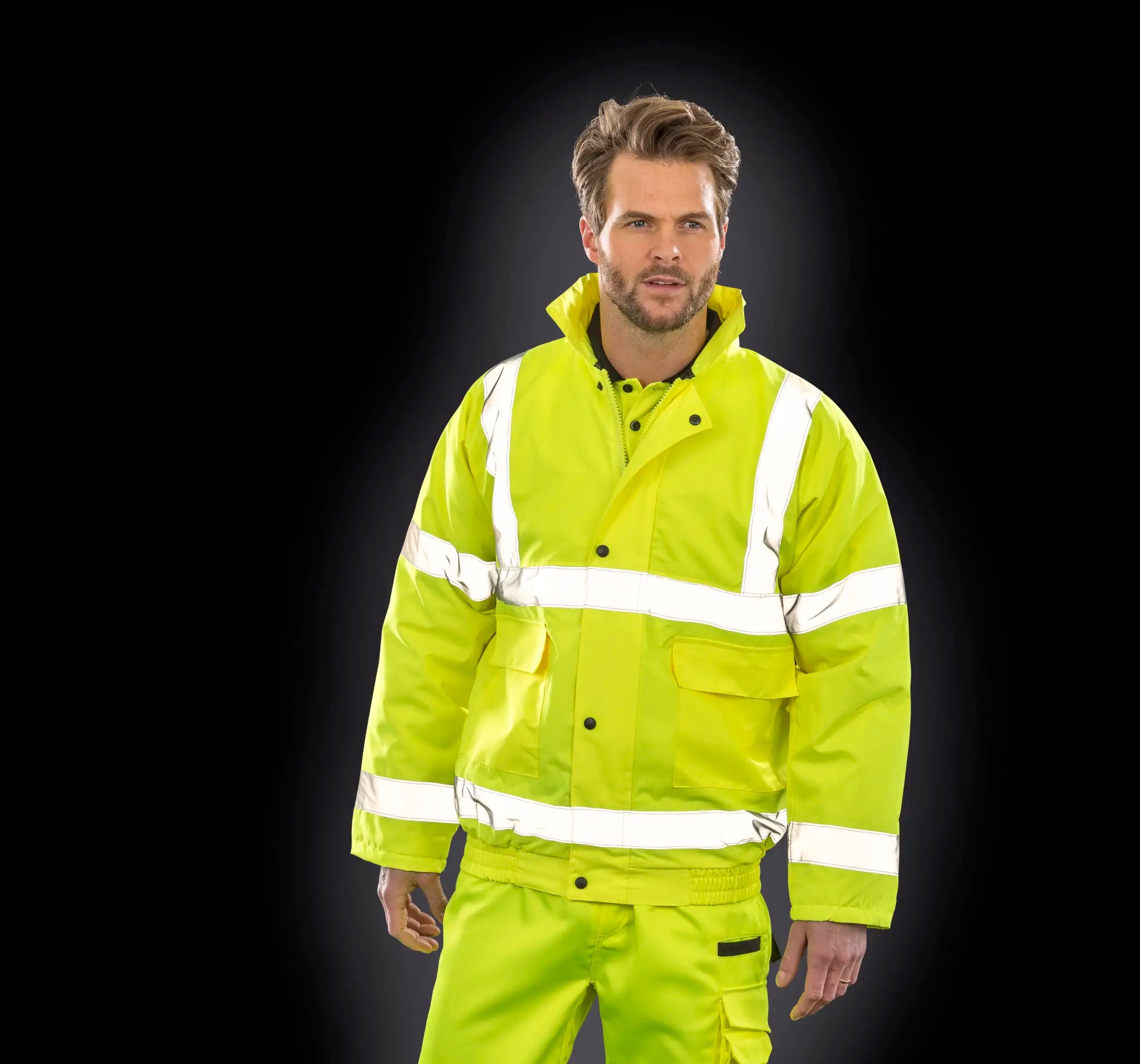 all-groups Men's High Vis Winter Blouson