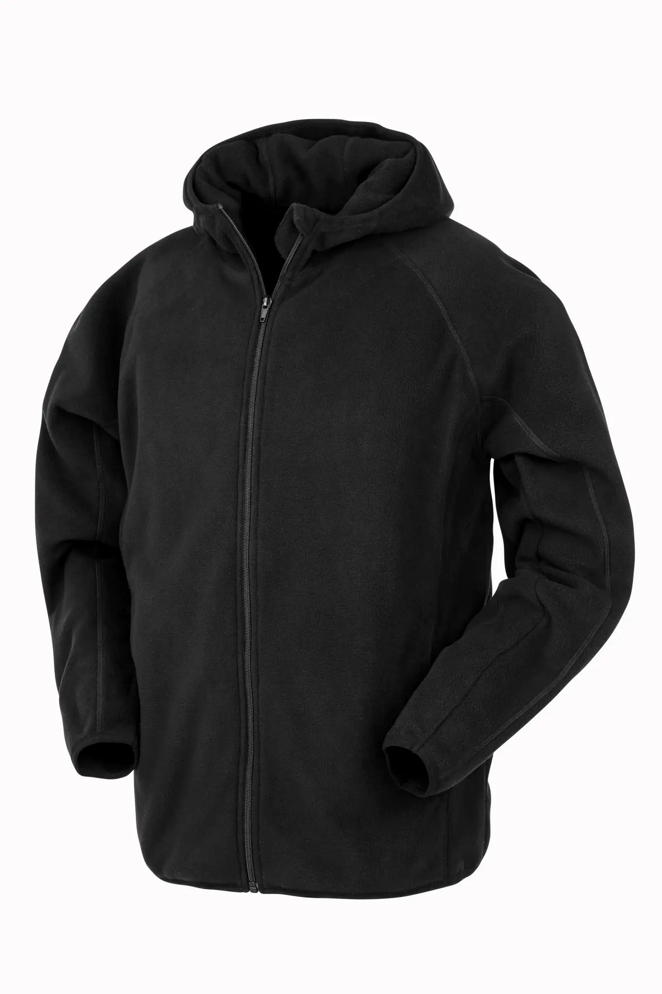 all-groups Unisex Recycled Hooded Microfleece Jacket