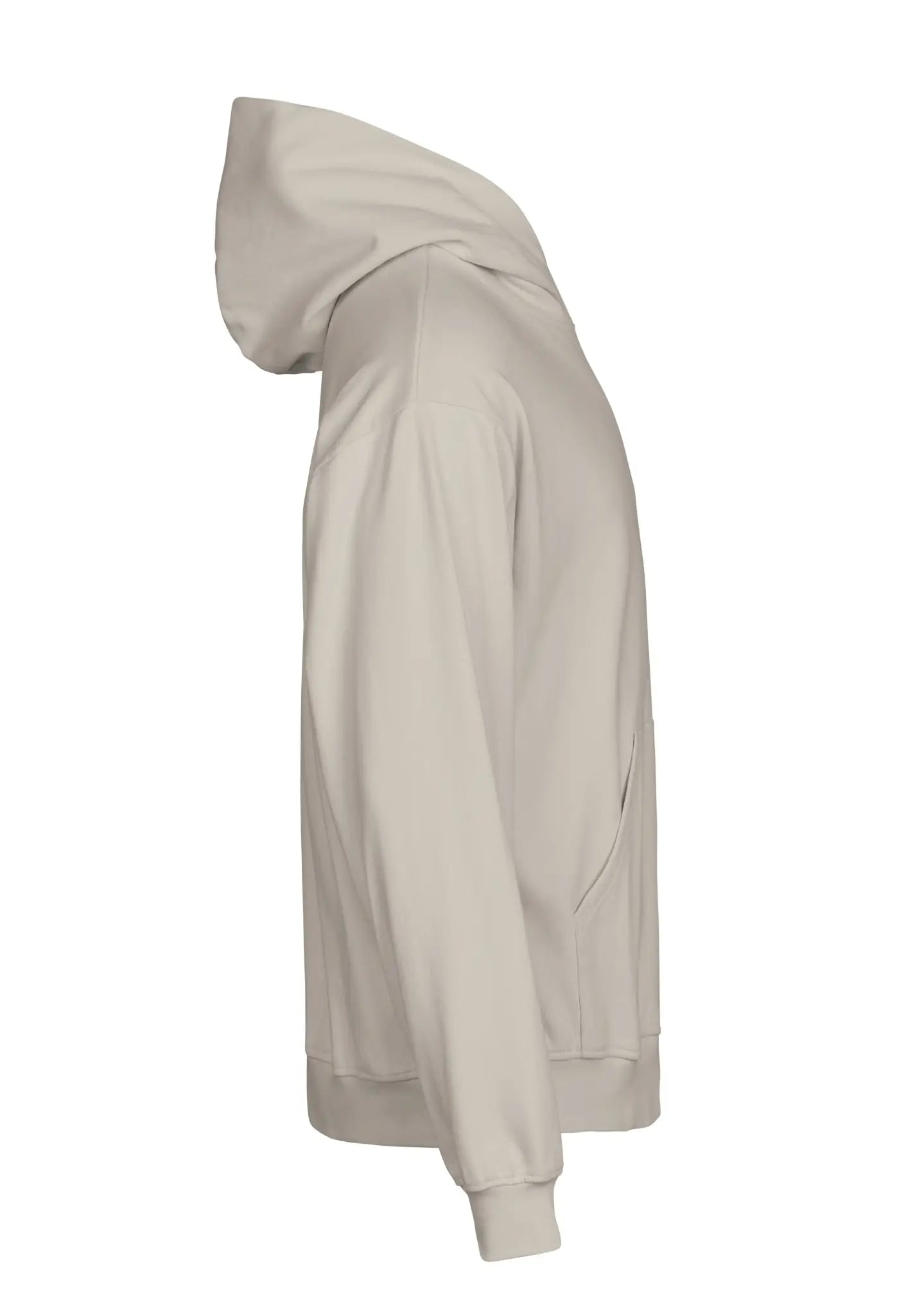 all-groups Men's UNLABELED Heavy Loose Fit Hooded Sweatshirt